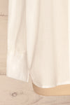 Vorbasse White Shirt | Chemise Blanche | La Petite Garçonne bottom close-up