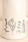 Vulcani White Ceramic Pitcher | La Petite Garçonne Chpt. 2 pattern close-up