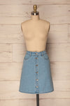 Wagnon Light Blue Jean Button-Up Skirt | La Petite Garçonne 1