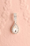Wahia Crystal Pendant Earrings | Boutique 1861 close-up