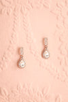 Wahia Rosegold Crystal Pendant Earrings | Boutique 1861