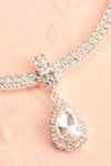 Wahiawa Crystal Pendant Necklace | Boutique 1861 flat close-up