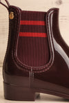 Wailea Wine Red Boots | Bottines | La Petite Garçonne Chpt. 2 side close-up