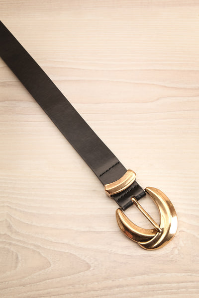 Waipio Beige Faux-Leather Belt | La petite garçonne flat view
