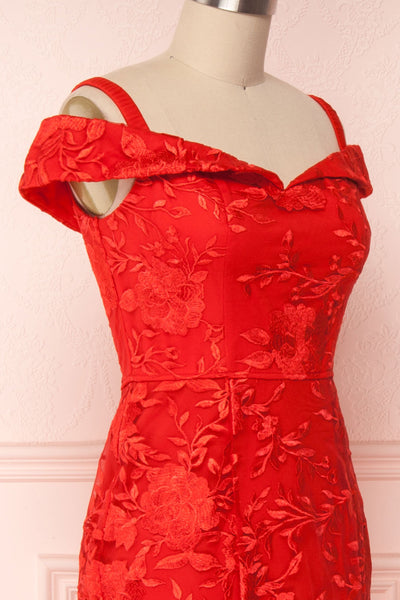 Waris Red | Mermaid Dress