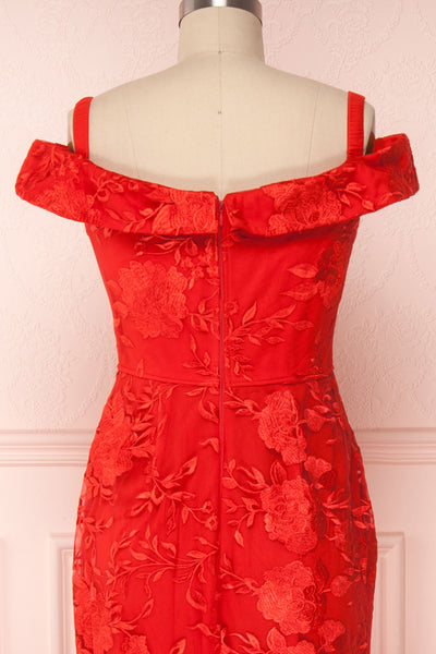 Waris Red | Mermaid Dress