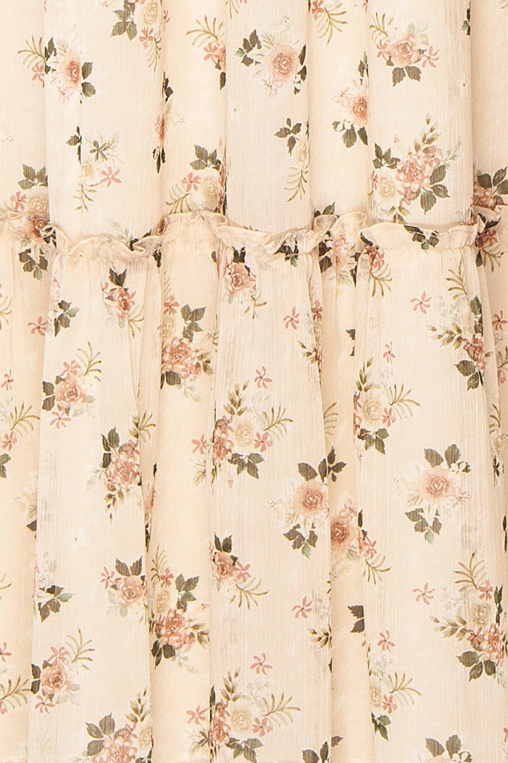 Weald Floral Tiered Midi Dress | Boutique 1861 fabric 