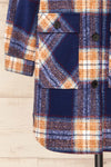 Wellor Blue Oversized Plaid Shirt Jacket | La petite garçonne bottom