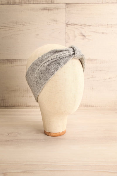 Wilster Grey Knit Headband | Bandeau | La Petite Garçonne