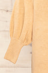 Wouna Short V-Neck Sweater Dress | La petite garçonne sleeve