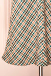 Xinth Plaid A-Line Midi Skirt | La petite garçonne bottom