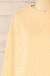 Xiomara Long Sleeve Round Neck Sweater | La petite garçonne front close-up