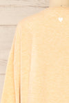 Xiomara Long Sleeve Round Neck Sweater | La petite garçonne back close-up