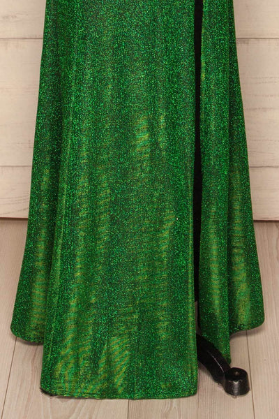 Yachiyo Green Sparkly Mermaid Gown | Robe skirt | La Petite Garçonne