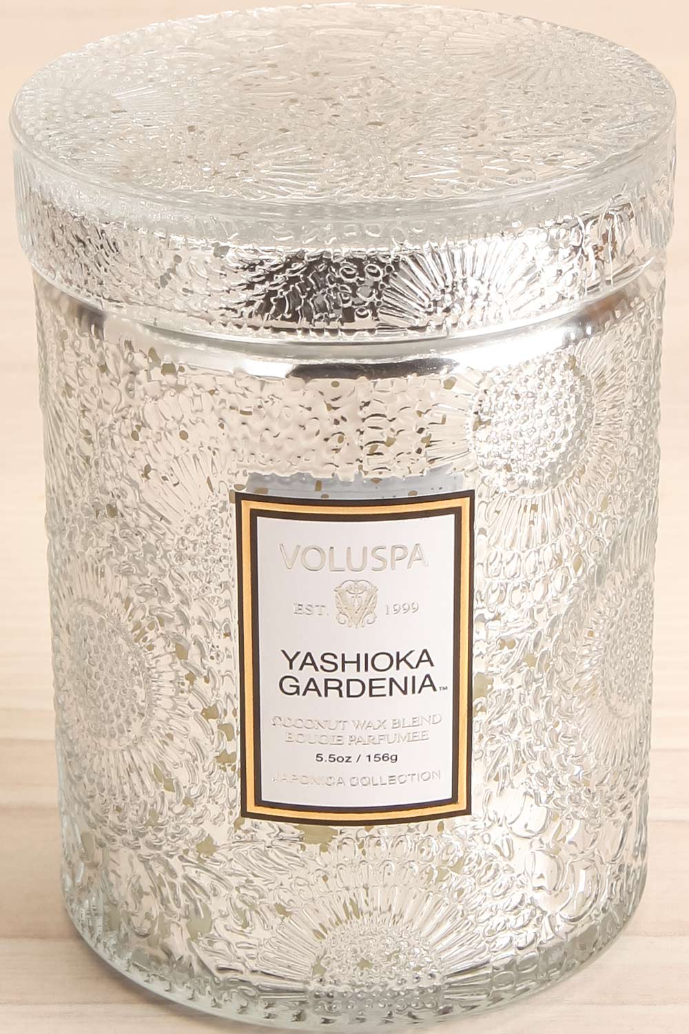 Medium Jar Candle Yashioka Gardenia | La petite garçonne close-up