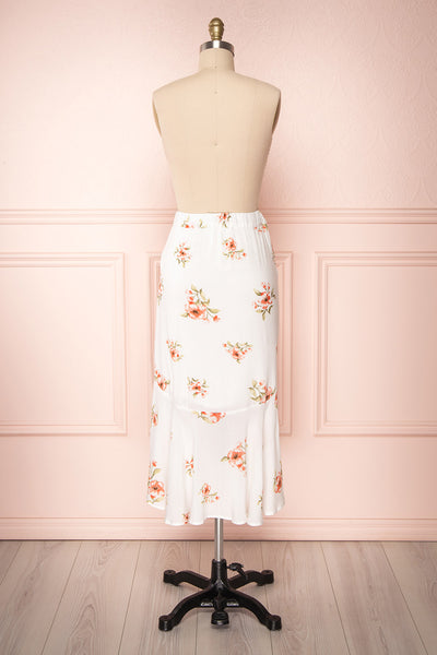 Yatomi White Floral Wrap Skirt | Boutique 1861 6