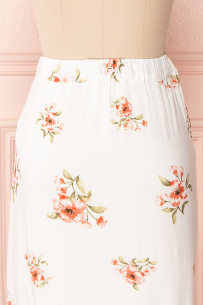 Yatomi White Floral Wrap Skirt | Boutique 1861 7