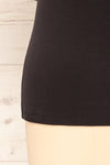 Yuna Black Fitted T-Shirt | La petite garçonne bottom