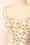 Zacaria Short Floral Dress | Boutique 1861 front close-up