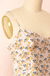 Zacaria Short Floral Dress | Boutique 1861 side close-up