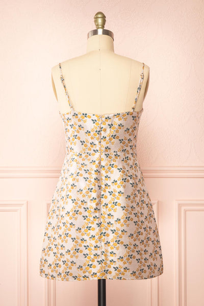 Zacaria Short Floral Dress | Boutique 1861 back view