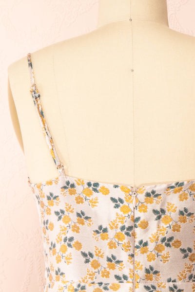 Zacaria Short Floral Dress | Boutique 1861 back close-up