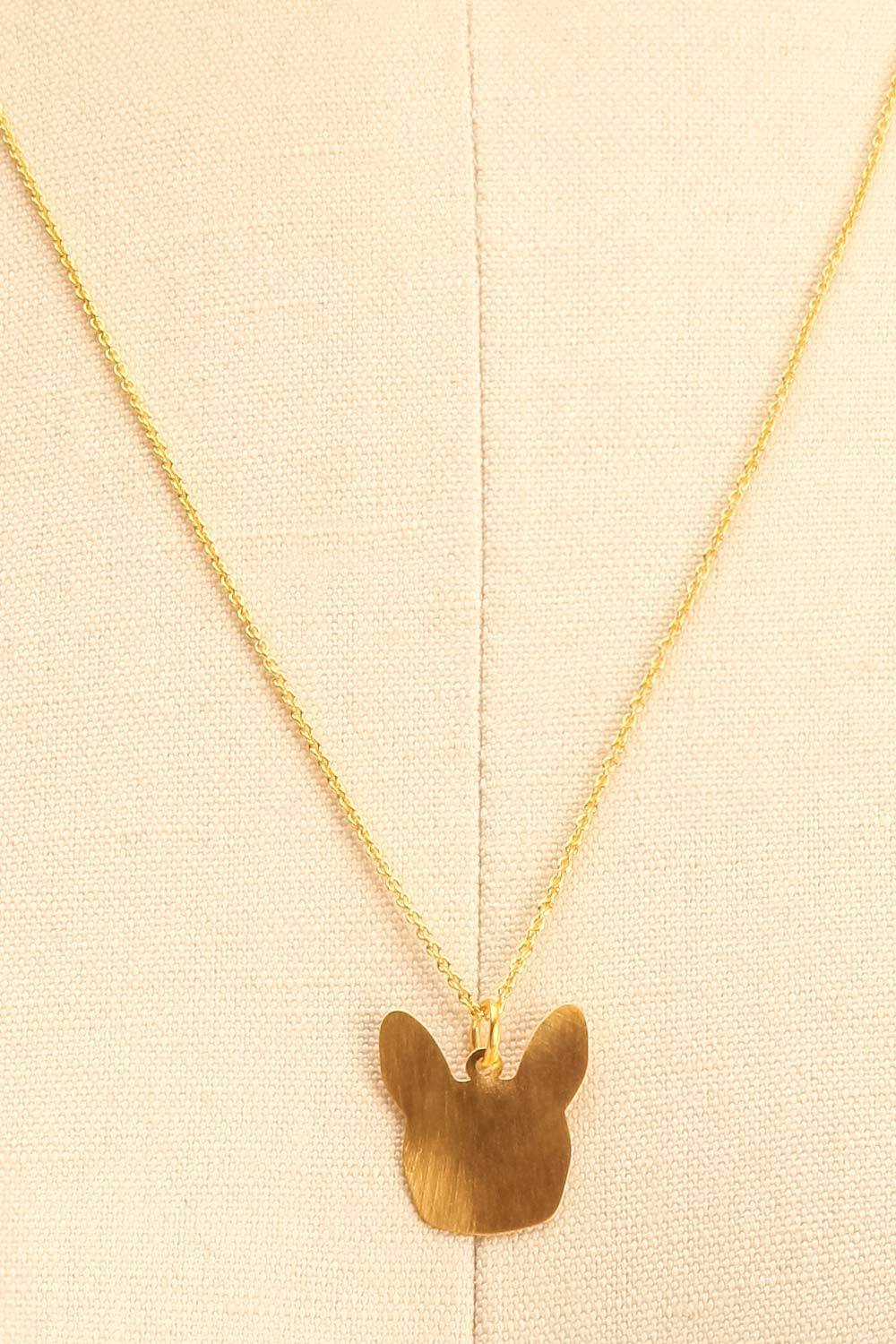 Zaza Doré Gold Plated Pendant Necklace | La Petite Garçonne Chpt. 2 2