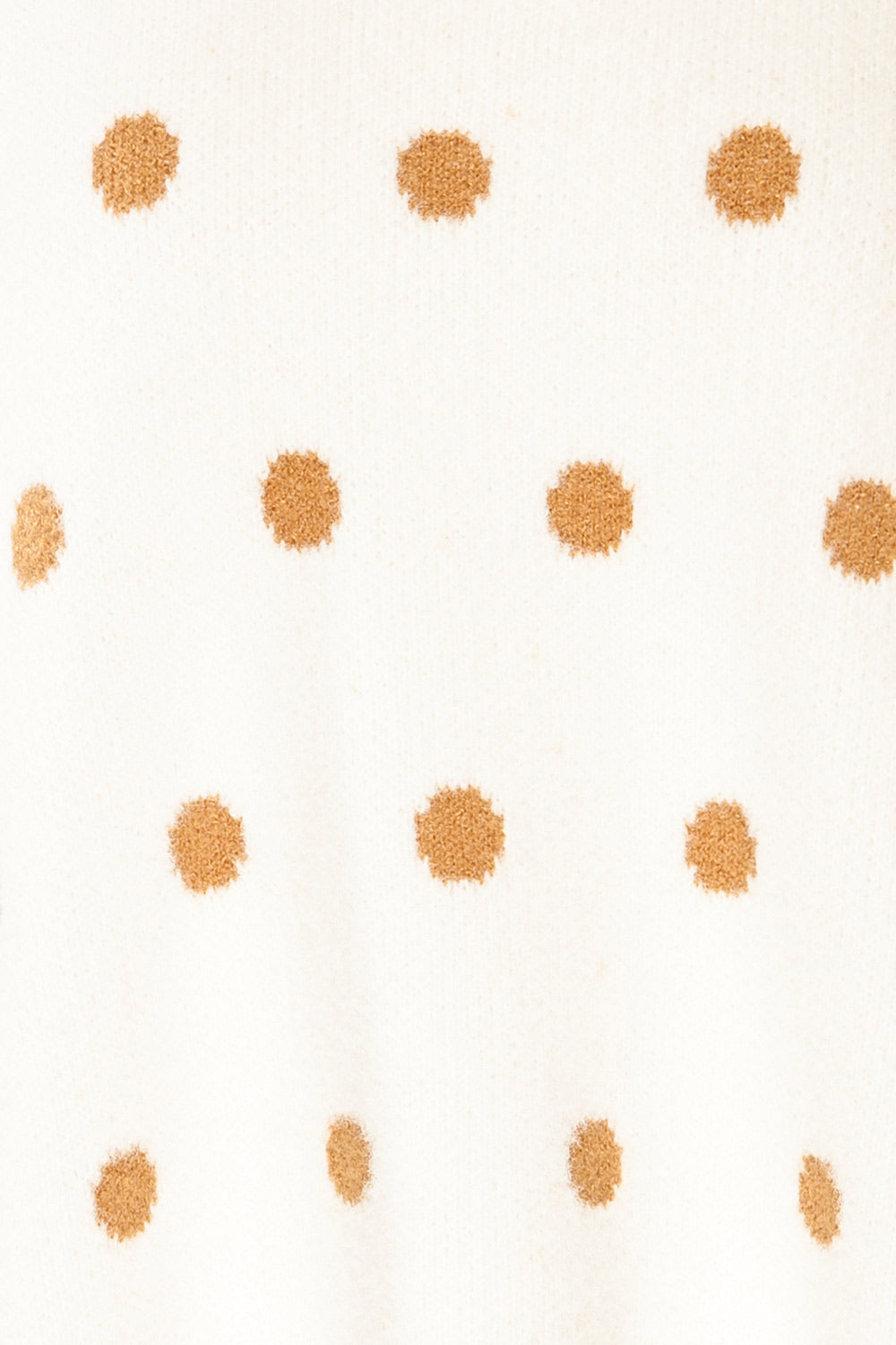 Zielona Oversized Polka Dot Sweater | La petite garçonne fabric 