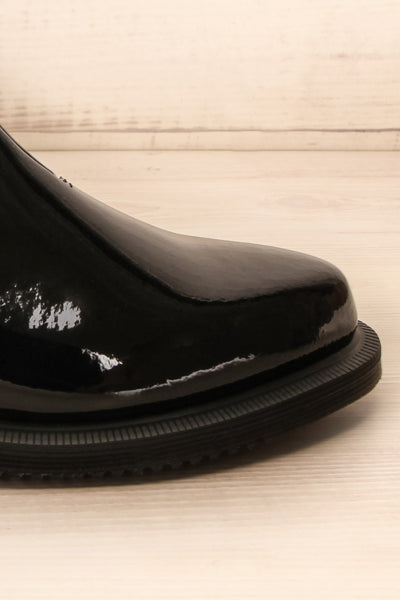 Zillow Patent Black Chelsea Boots | La Petite Garçonne Chpt. 2 6